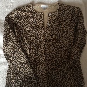 Cheetah print Cardigan
